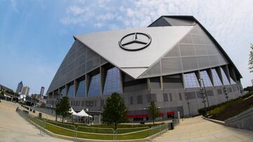 Estadio Mercedes-Benz Stadium, casa de Atlanta Falcons y Atlanta United.