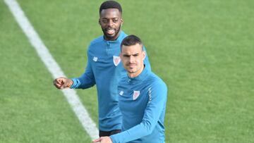 12/12/20 FUTBOL ENTRENAMIENTO ATHLETIC DE BILBAO IÑAKI WILLIAMS DANI GARCIA