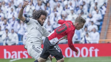 Muniain ante el Real Madrid.