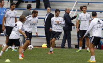 El Real Madrid en Saint Louis. Florentino Perez.