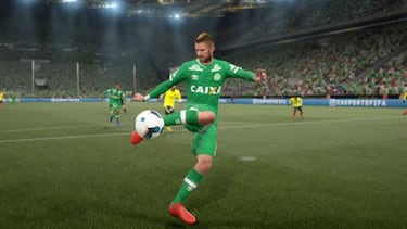 Así es el homenaje de FIFA 17 al Chapecoense brasileño