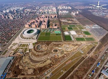 Krasnodar, cuartel general de España en Rusia