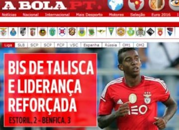 Portadas de la prensa extranjera