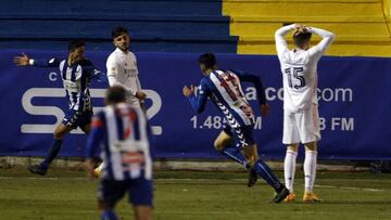 Alcoyano 2 - Real Madrid 1: resumen, resultado y goles. Copa del Rey