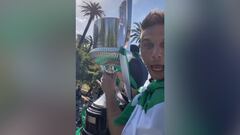 Joaquín va con la Copa en el bus del Betis y Bartra le hace esta broma de Sergio Ramos