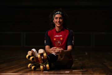 Anna Casarramona posa para AS en el CAR de Sant Cugat, antes del Europeo.