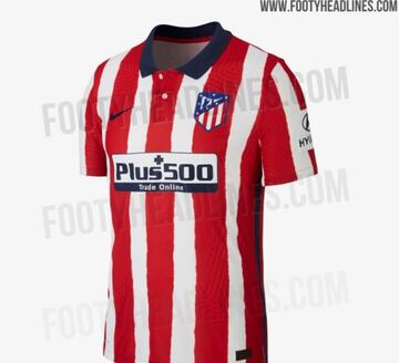 El portal especializado en ropa deportiva Footy Headlines ha filtrado nuevas imágenes de la que puede ser la nueva equipación del Atlético de Madrid para la temporada 2020/21. 