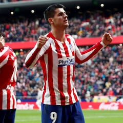 El Atlético recupera el color