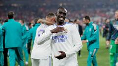 Mendy, jugador del Real Madrid.