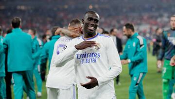 Mendy, jugador del Real Madrid.