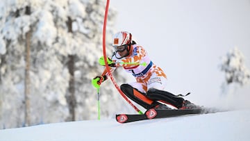 Petra Vlhova, la ganadora de la prueba.