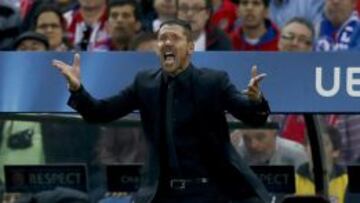 Simeone: "Hicimos lo que debíamos, pero no llegó el gol"