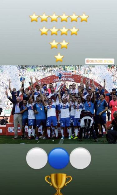 Ex jugadores de la UC festejan la estrella 13 por el mundo