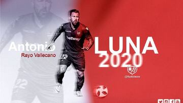 Luna jugará en el Rayo Vallecano cedido por el Levante.