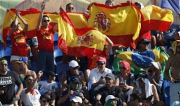 El heroico partido de Rafa Nadal ante Nishikori en imágenes