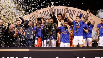 Orange Country, equipo en el que milita el salvadoreño Eric Calvillo se consagró campeón de la USL.