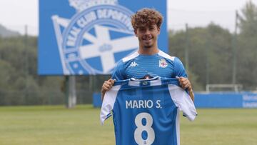 Mario Soriano llega al Deportivo dispuesto a crecer.