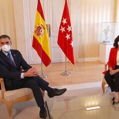 Reunión Ayuso - Sánchez: confinamiento, medidas y restricciones en Madrid