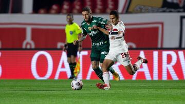 Sao Paulo 1-1 Palmeiras: resumen, resultado y goles del partido