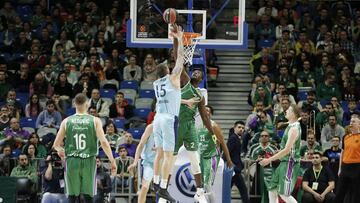 21/03/18 BALONCESTO BASKET EUROLEAGUE
PARTIDO REGULAR SEASON ROUND 27
UNICAJA MALAGA - BARCELONA LASSA
ADRIEN MOERMAN Y VINY OKOUO