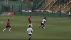 La jugada viral del ‘9′ de 17 años que ilusiona a Colo Colo