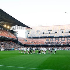Mestalla abre sus puertas para un entrenamiento