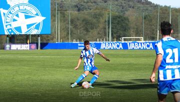 Partido correspondiente a la Jornada 10 en el Grupo 1 de Tercera División RFEF entre el Deportivo Fabril y el CD Barco.