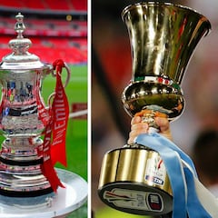 Estas son las finales de Copa en Inglaterra, Italia, Alemania...