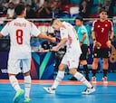 Resumen, resultado y ganador del partido de tenis entre Libia y España, partido de fútbol sala, último partido del grupo del Mundial, hoy en vivo online