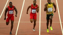 "Sluggish" Bolt blames early start for 100m Olympic stroll