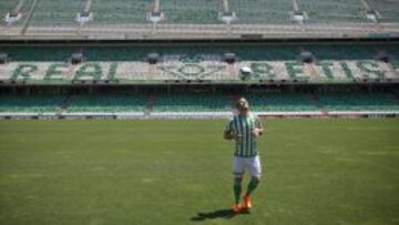 Van der Vaart, en el Benito Villamarín.