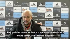 El aviso de Guardiola sobre Agüero cuando más se habla de su fichaje por el Barça