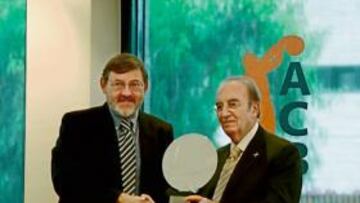 Lissavetzky y Portela, ayer.