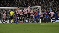 Lionel Messi scores against Athletic Club