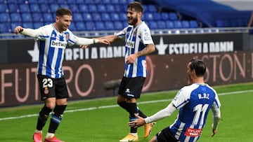 Embarba y Raúl de Tomás abren brecha para el Espanyol