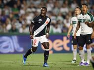 Soccer Football - Brasileiro Championship - Coritiba v Vasco da Gama - Estadio Major Antonio Couto Pereira, Curitiba, Brazil - April 1, 2026 Vasco da Gama's Marino Hinestroza reacts REUTERS/Rodolfo Buhrer