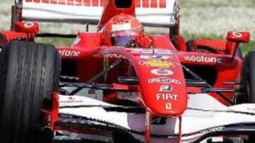 <b>VUELVE EL 'KAISER'.</b> El germano ha demostrado que el circuito sanmarinense es uno de sus favoritos.