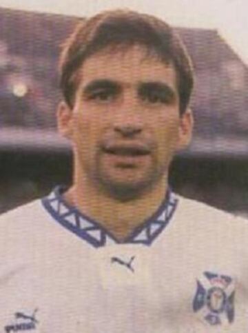 Tenerife fue su salto al estrellato en España. Estuvo entre 1991 y 1996. Eso sí, tuvo un paso intermedio por Valencia.