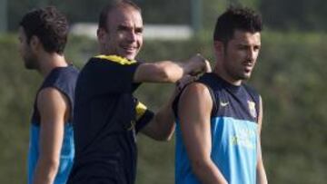 Villa sigue recuperándose.