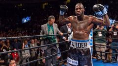 Wilder pelea ante Stiverne en Nueva York.