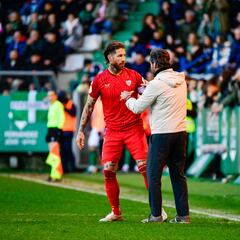 Quique cuida de Sergio Ramos
