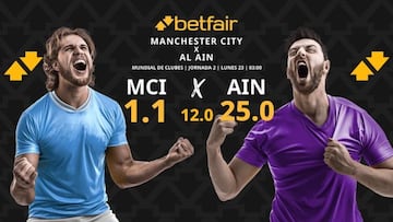 Manchester City vs. Al Ain: horario, dónde ver, pronósticos y clasificación