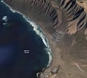 Las mejores playas de España para aprender a surfear, a vista de Google Earth