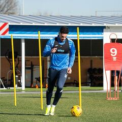 Miguel pisa césped, Leganés sonríe