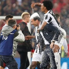 Cuadrado, campeón con la Juventus de la Copa Italia