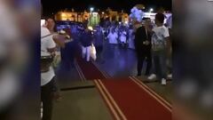 Reciben a Ramos en Egipto con honores de Jefe de Estado