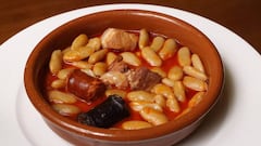 Fabada asturiana, plato más típico con las fabes