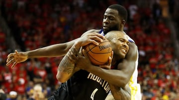 The Houston Rockets’ Dillon Brooks has hit out against Warriors star Draymond Green, calling him a “dirty” player.
