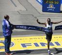 Chebet y Jepchirchir se coronan en la maratón de Boston