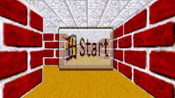 windows 95 laberinto 3d salvapantallas